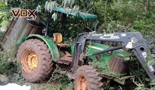 Lamentável – Agricultor morre esmagado por trator no interior de Santa Catarina