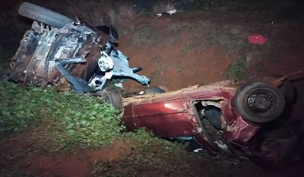 Tragédia: Mãe e filho de 1 ano morrem em colisão entre veículos na BR-163